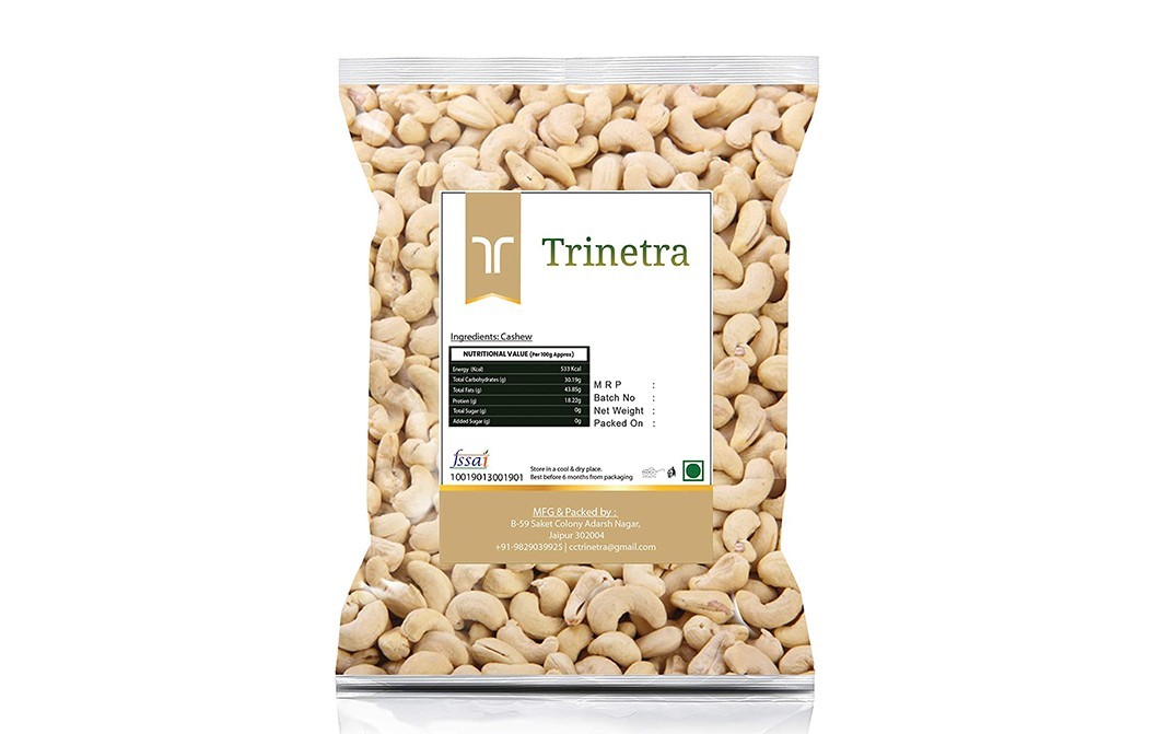 Trinetra Cashew    Pack  1 kilogram